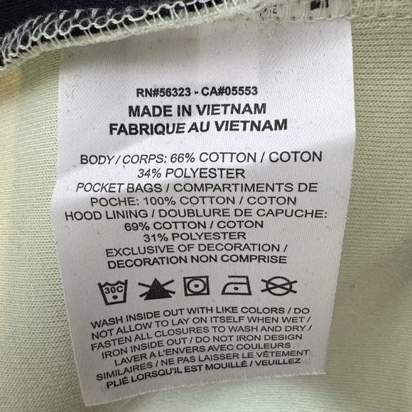 Nike Sportswear Tech Fleece Hoodie Men's‎ XL Lime Ice Black Blue Zip CU4489-303 - Picture 11 of 12